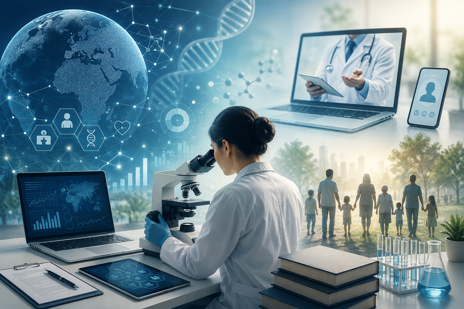 The Art of Scientific research Part 2.. Empowering Healthcare Workers to Enhance Community Well-being Modern Healthcare Research: E-Health, Methodology, and Ethical Practice