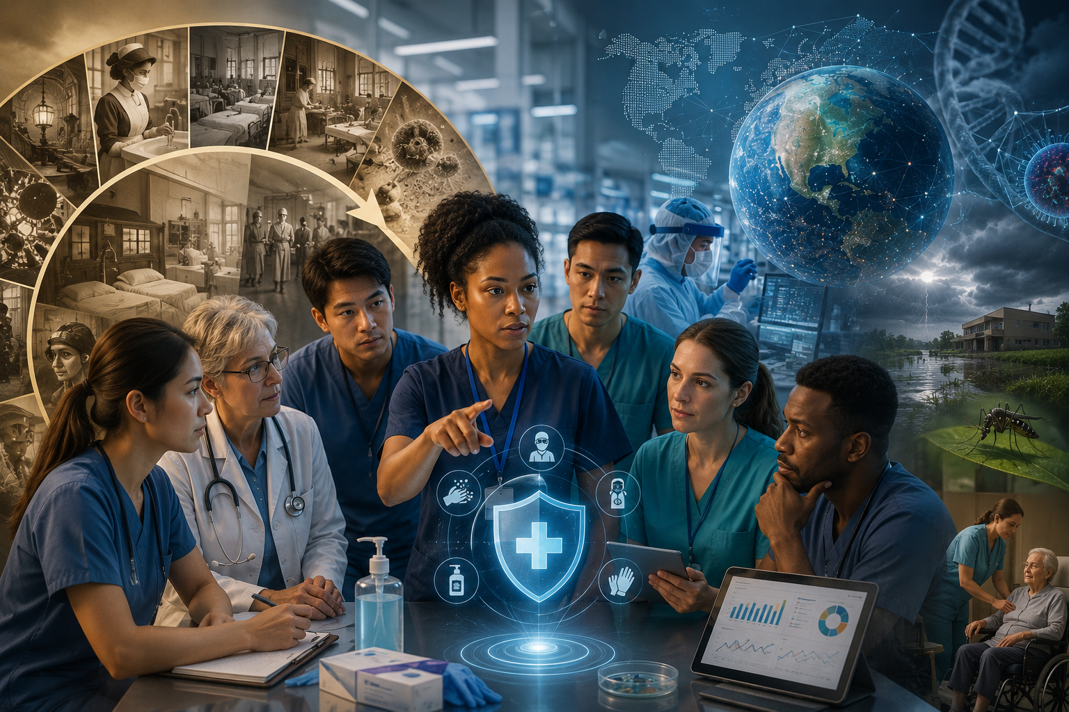 Educating the infection control team – past, present and future